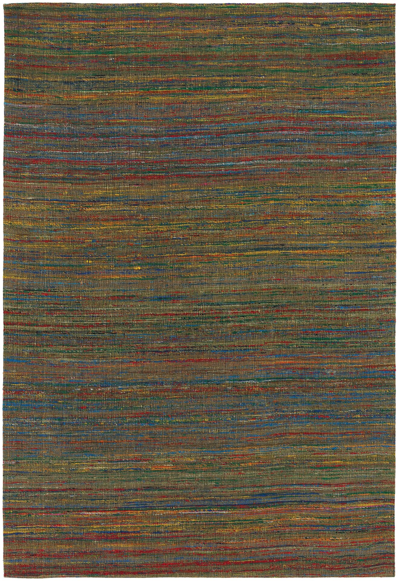 Shenaz Polyester Rectangular Handmade Rug, Composition 1