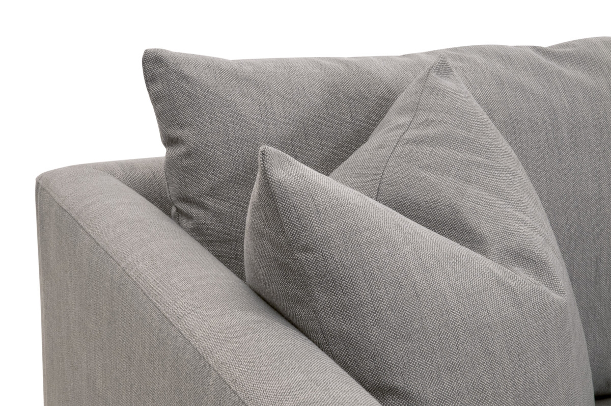 Siena 96" Fabric Sofa w/Plinth Base