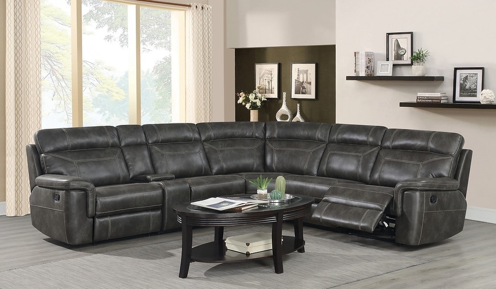 Silas L-Shaped Reclining Sectional Sofa