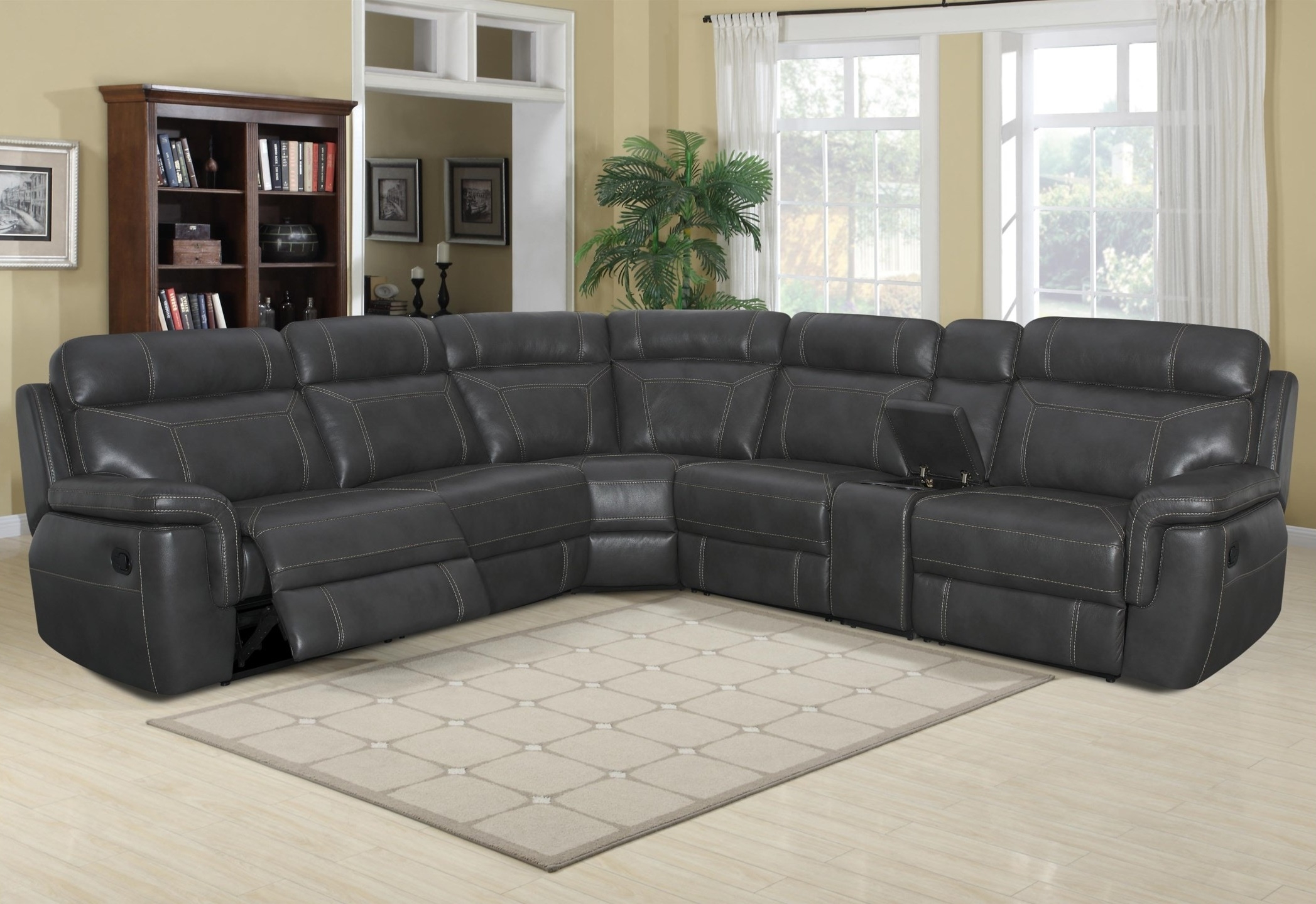Silas L-Shaped Reclining Sectional Sofa