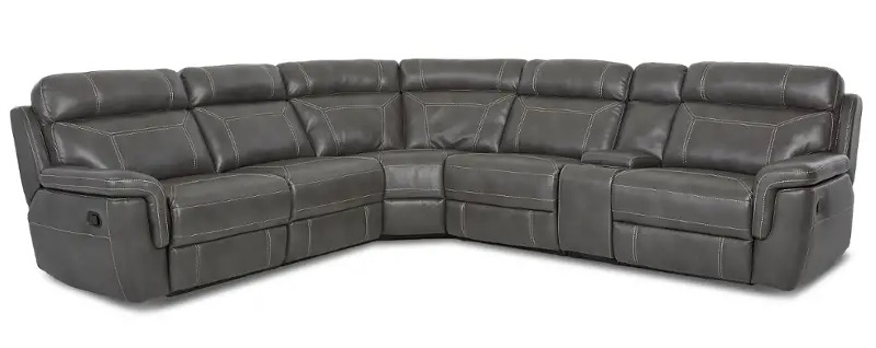 Silas L-Shaped Reclining Sectional Sofa