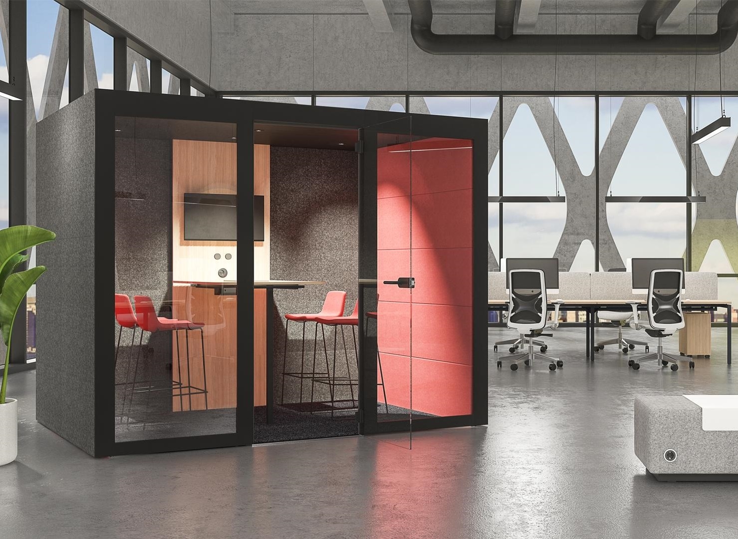 Narbutas L Silent Rooms - Hunt Office Ireland