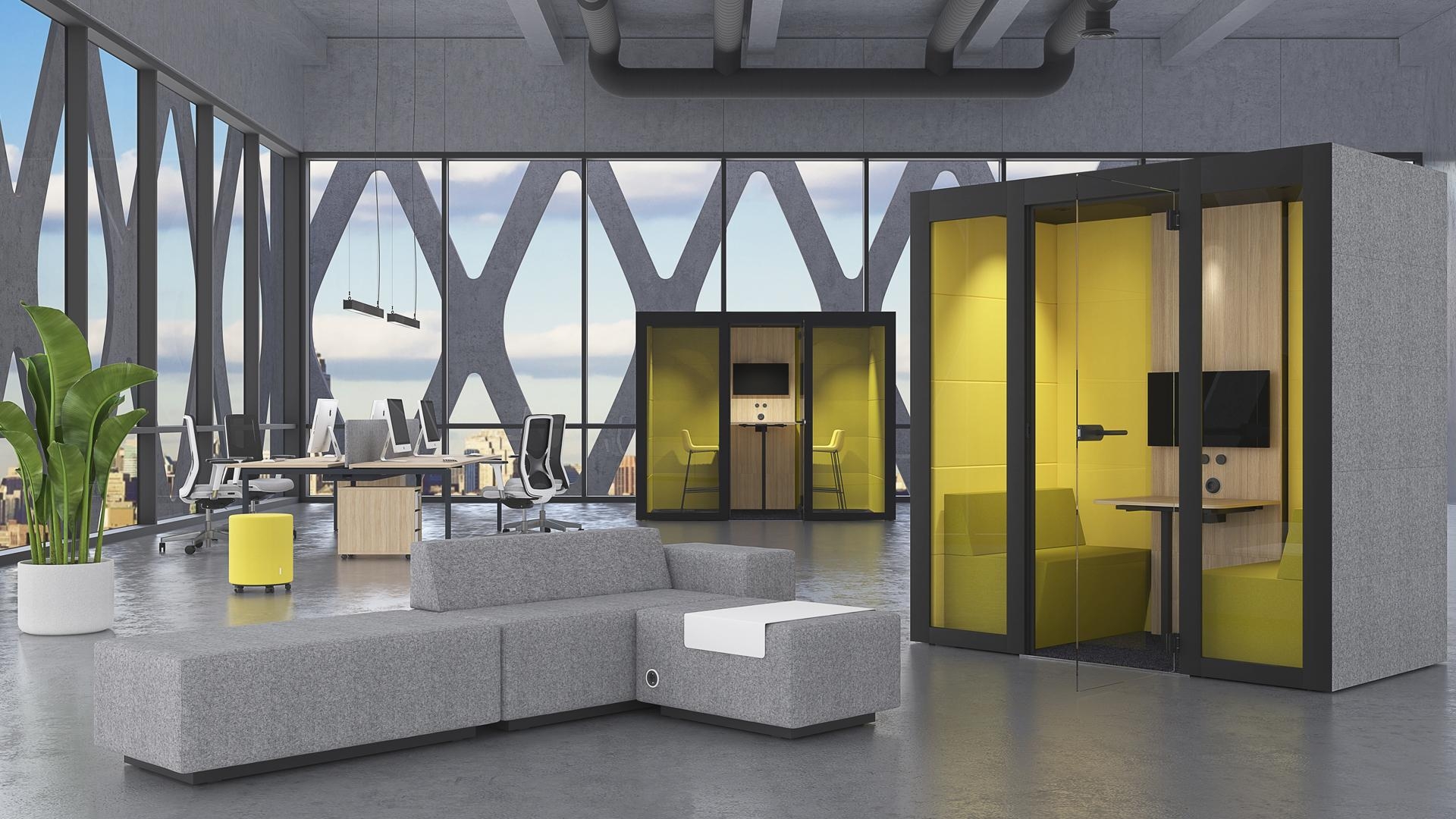 Silent Room M Medium Office Meeting Pod for 2 People