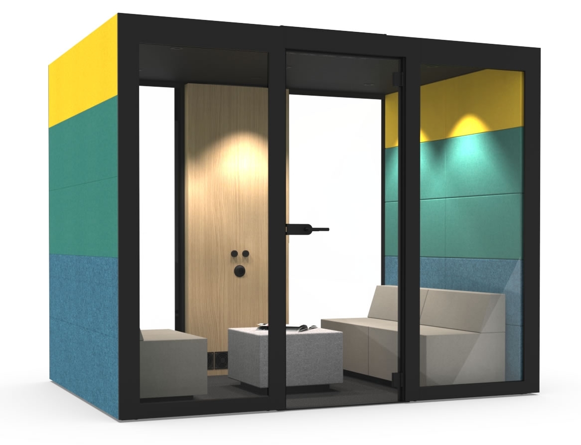 Silent Room L Large Melamine Soundproof