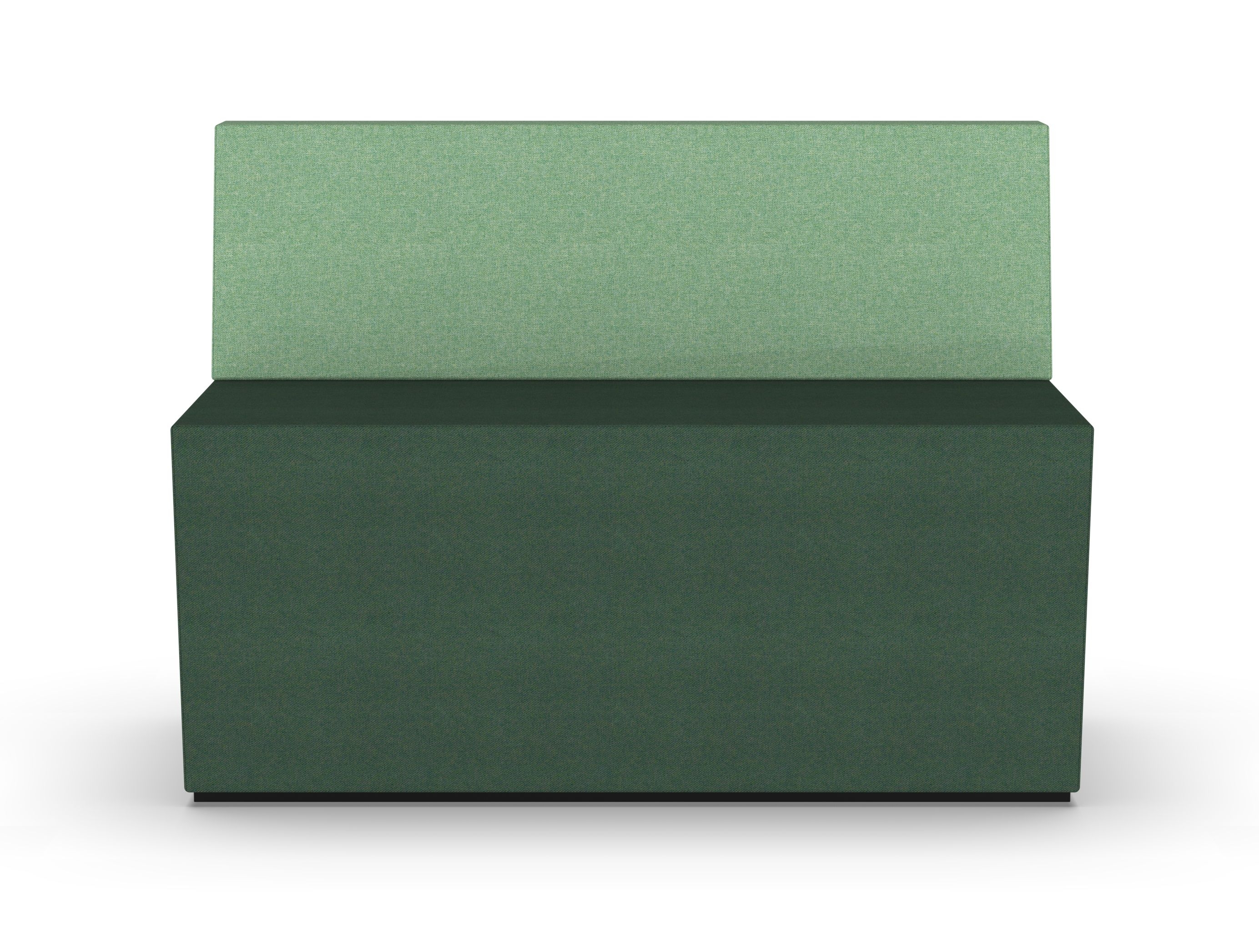 Silent Room Pouf w/Backrest