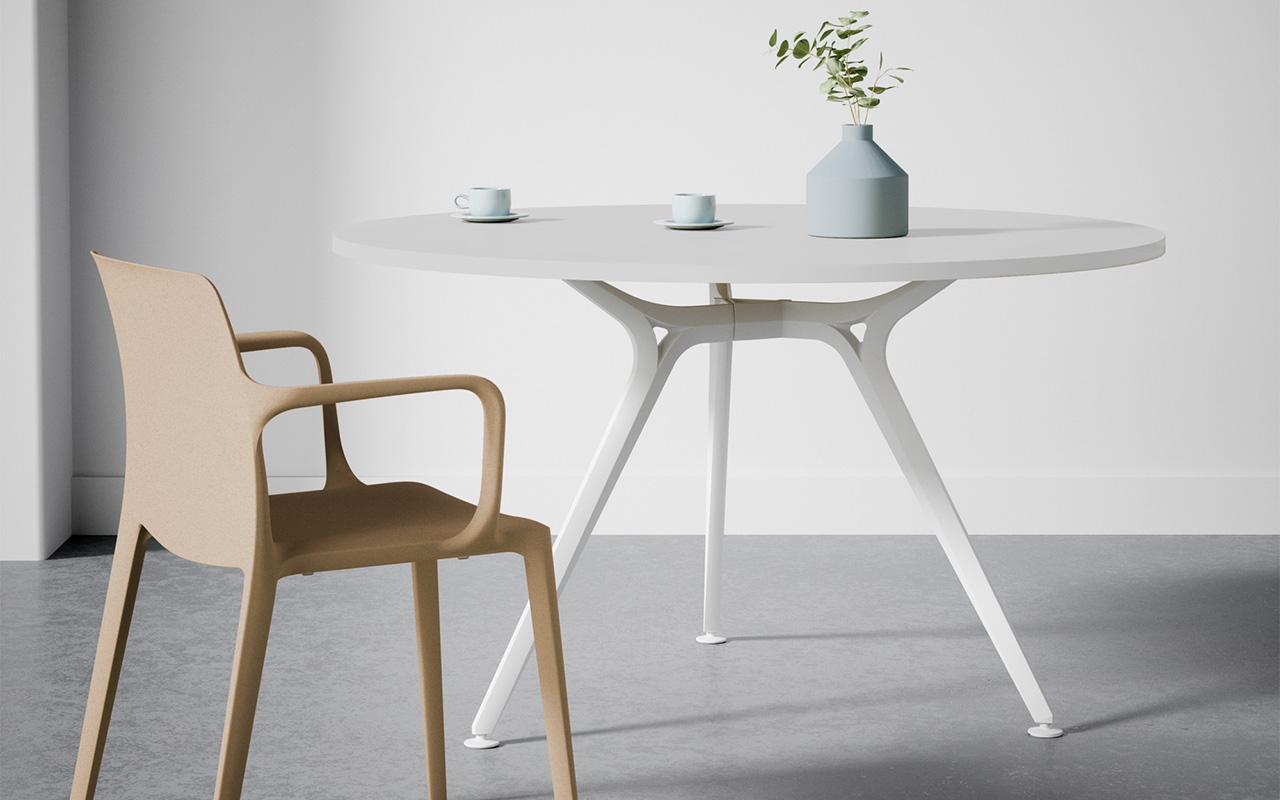 Fluit Eco Polypropylene Stackable Arm Chair (100% Recycled)