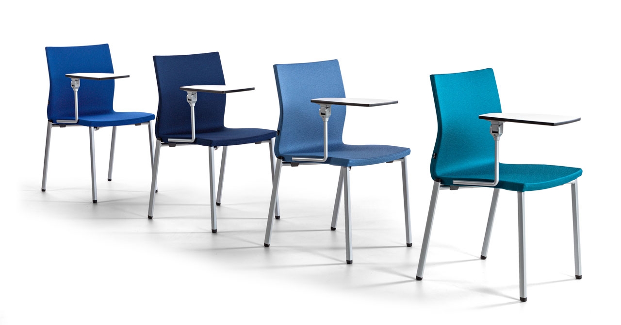 Uma Fabric Office Chair w/Steel Legs