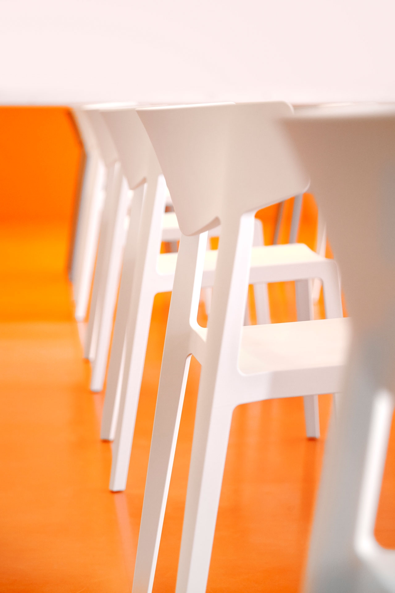 Wing Polypropylene Stackable Armless Chair