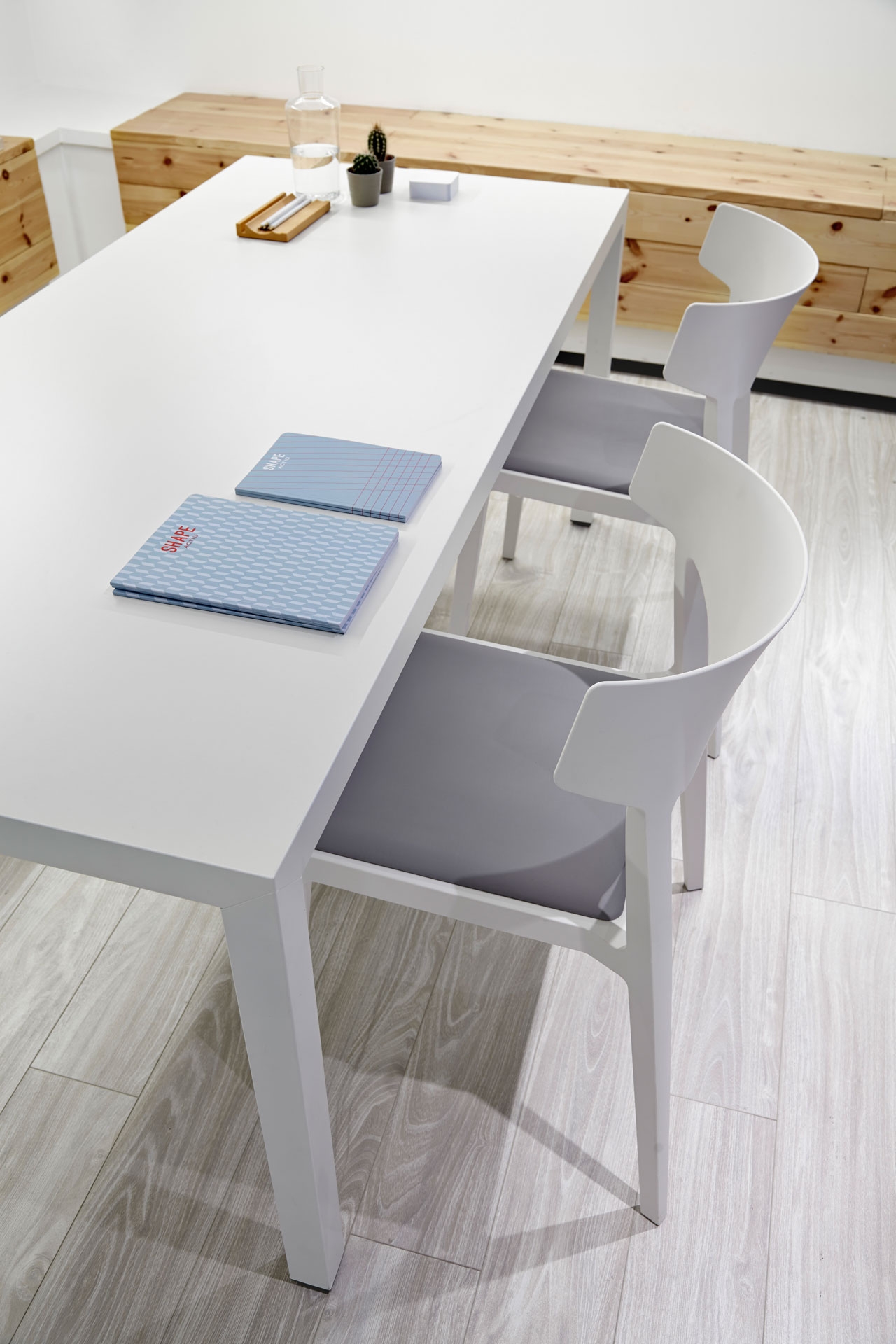 Wing Polypropylene Stackable Armless Chair