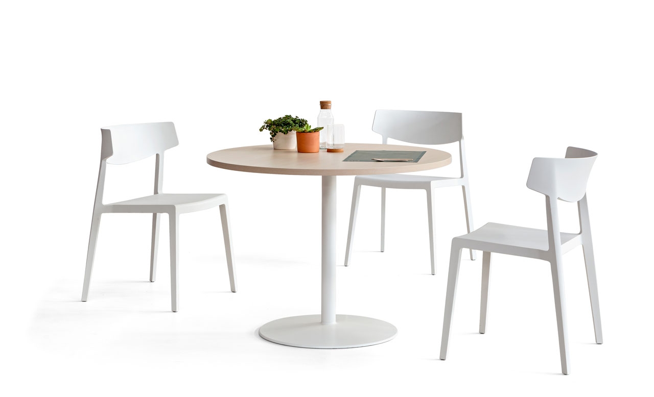 Wing Polypropylene Stackable Armless Chair