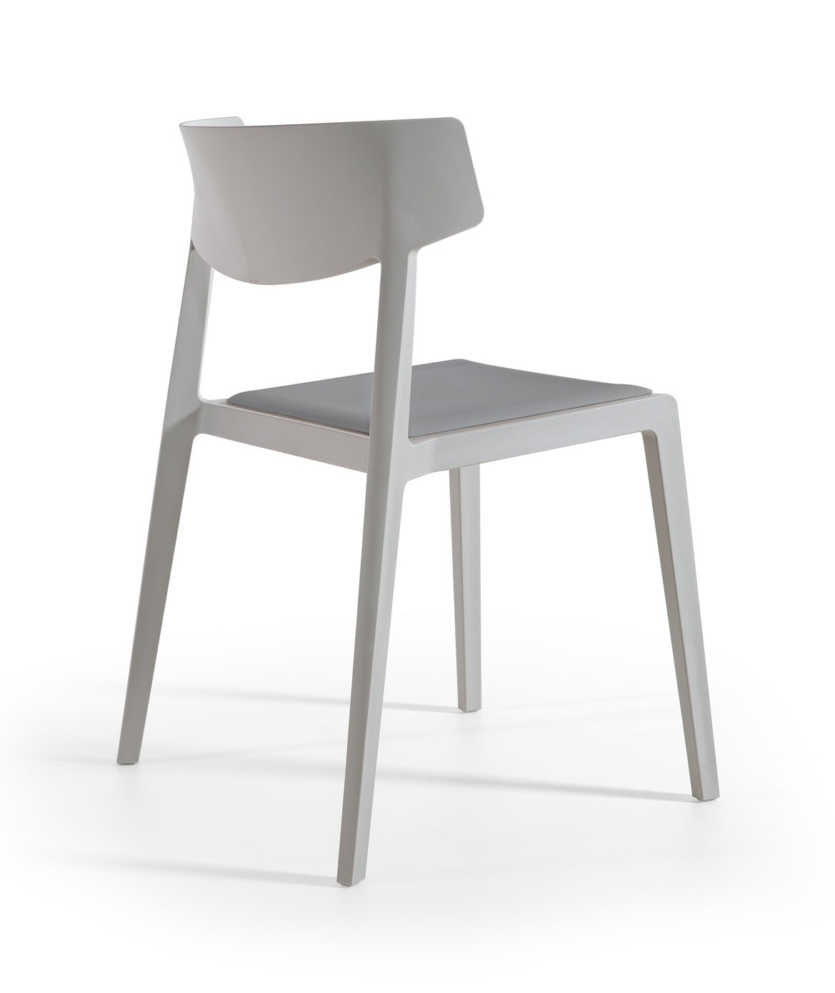 Wing Polypropylene Stackable Armless Chair