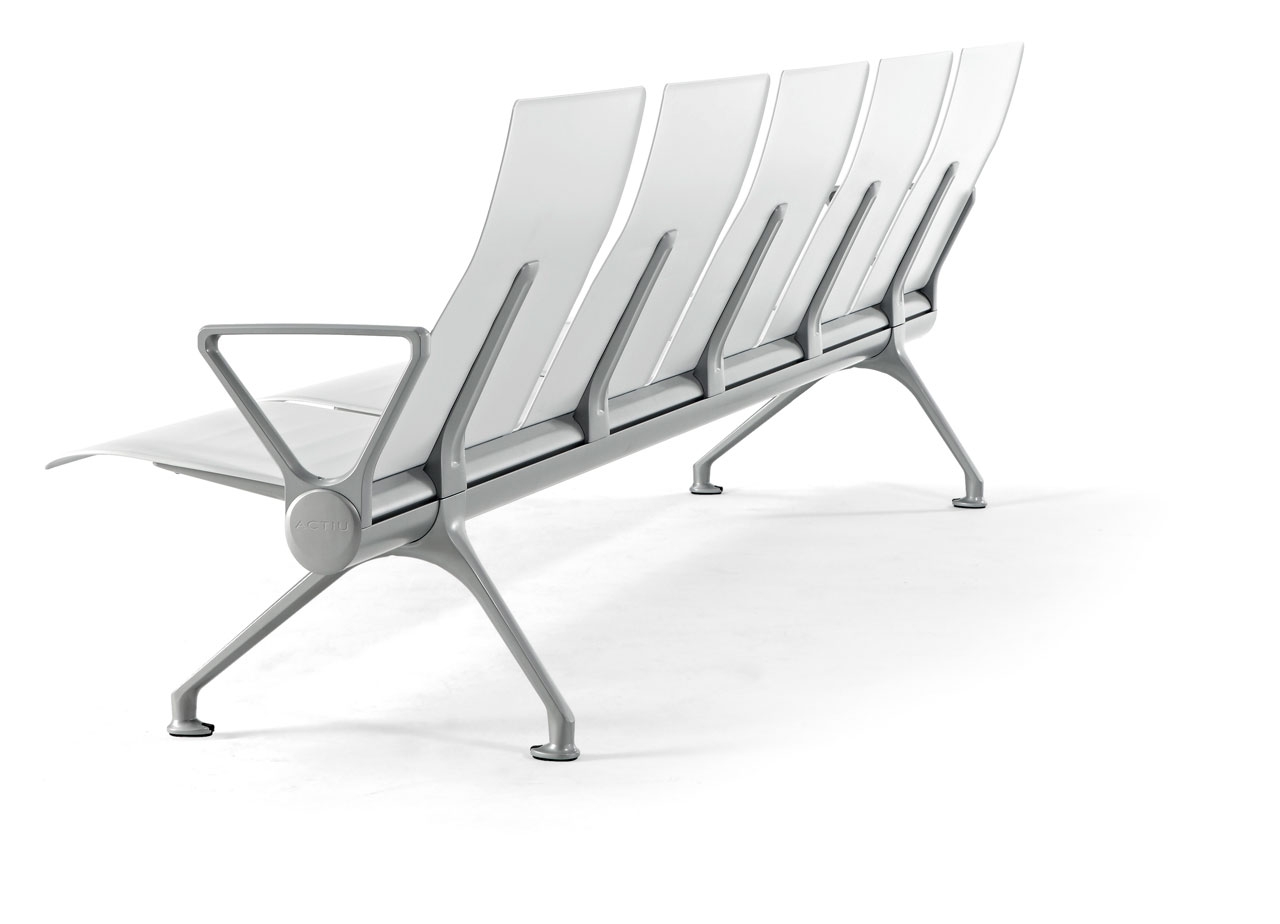 Avant Steel Airport Seating Bench