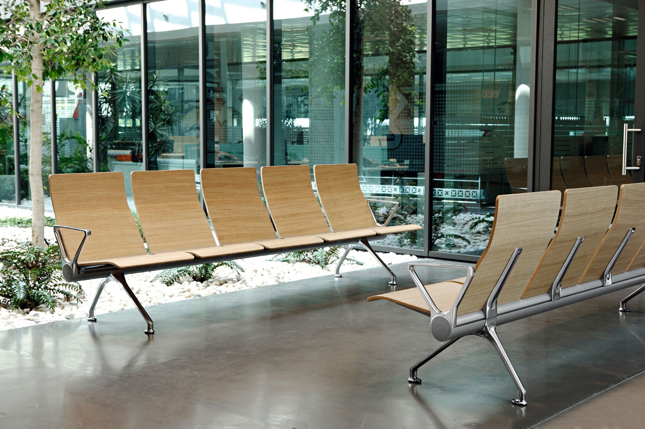 Avant Plywood Airport Seating Bench