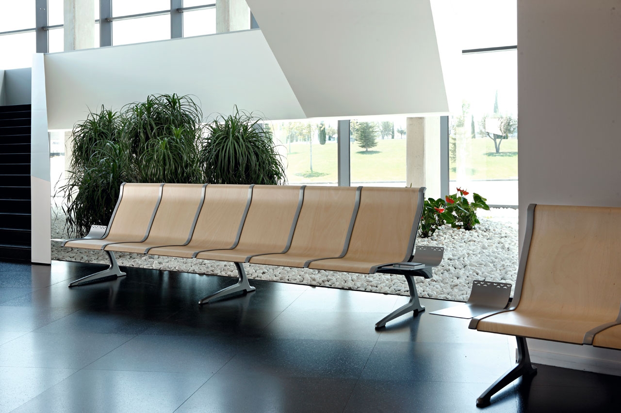 Passport Plywood Airport Seating Bench