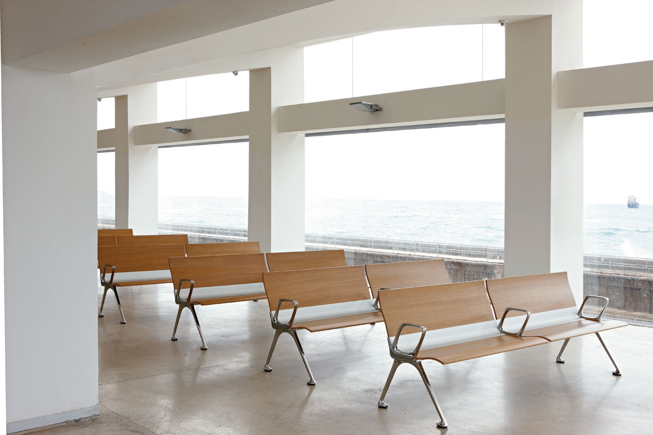Transit Plywood Airport Large Seating Bench