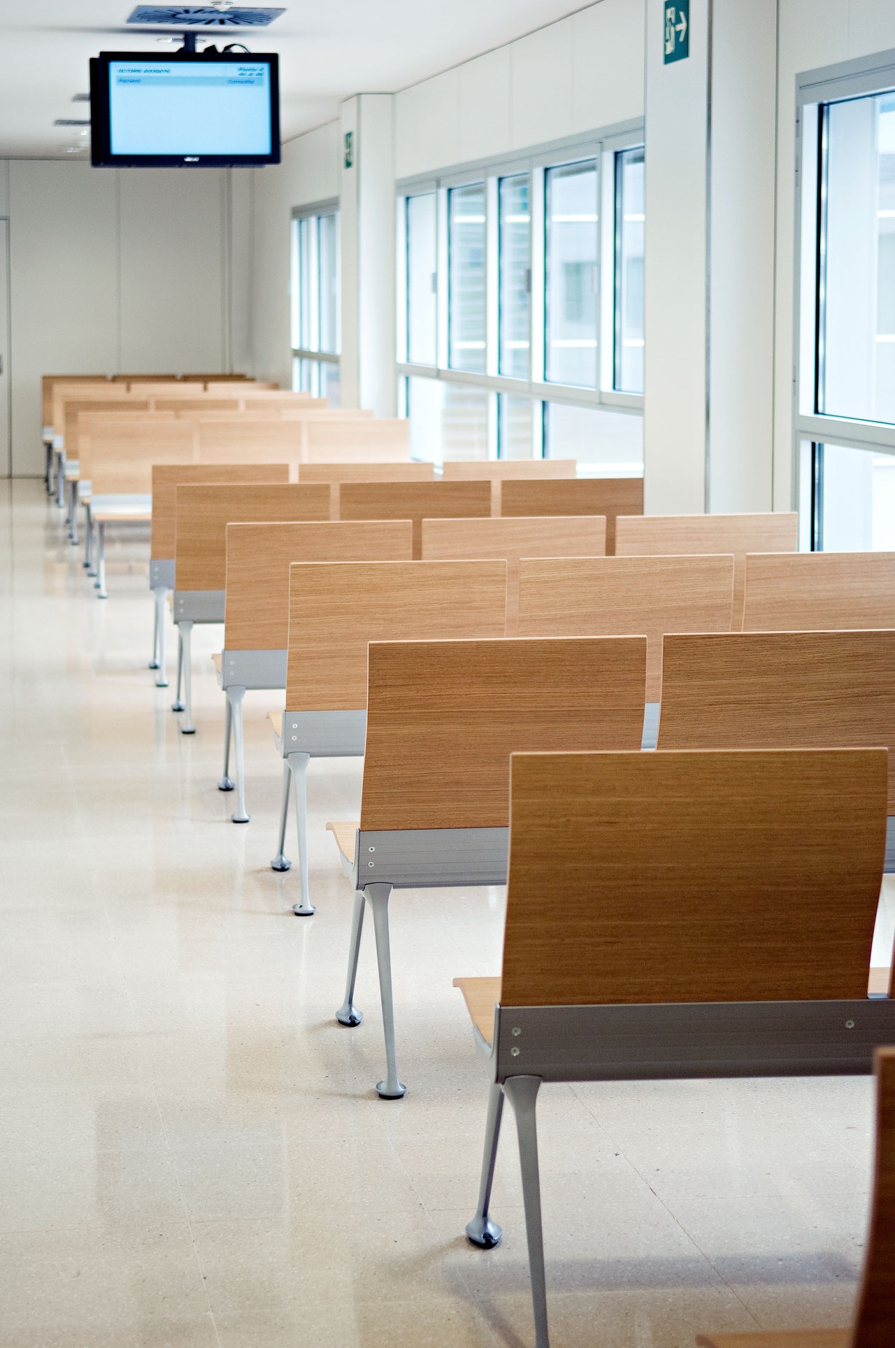 Transit Plywood Airport Seating Bench