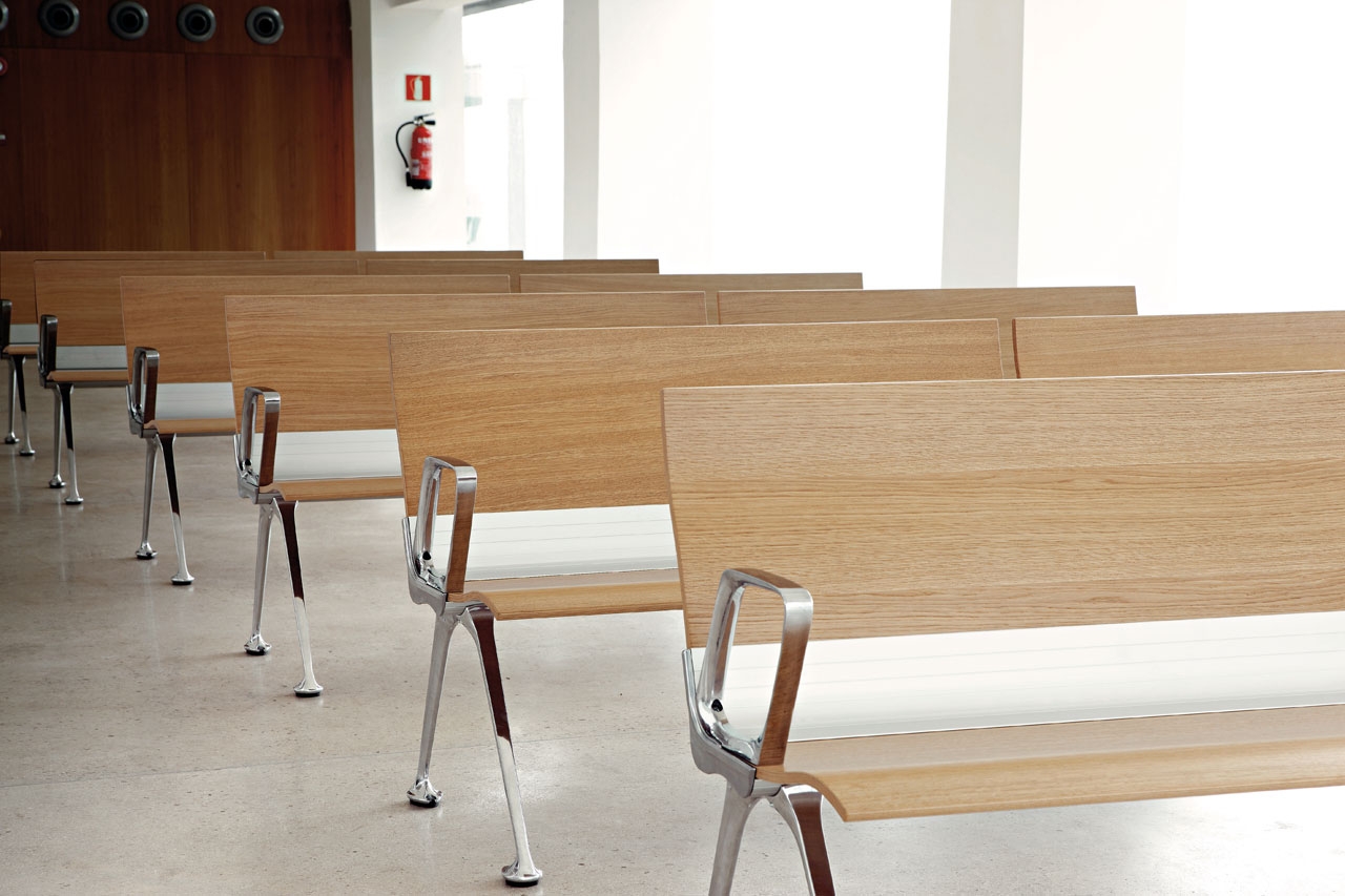Transit Plywood Airport Large Seating Bench