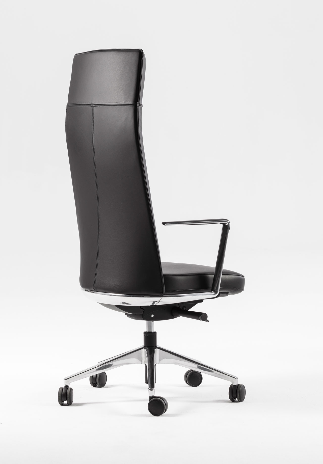 Cron Adjustable Swivel Executive Chair w/Headrest