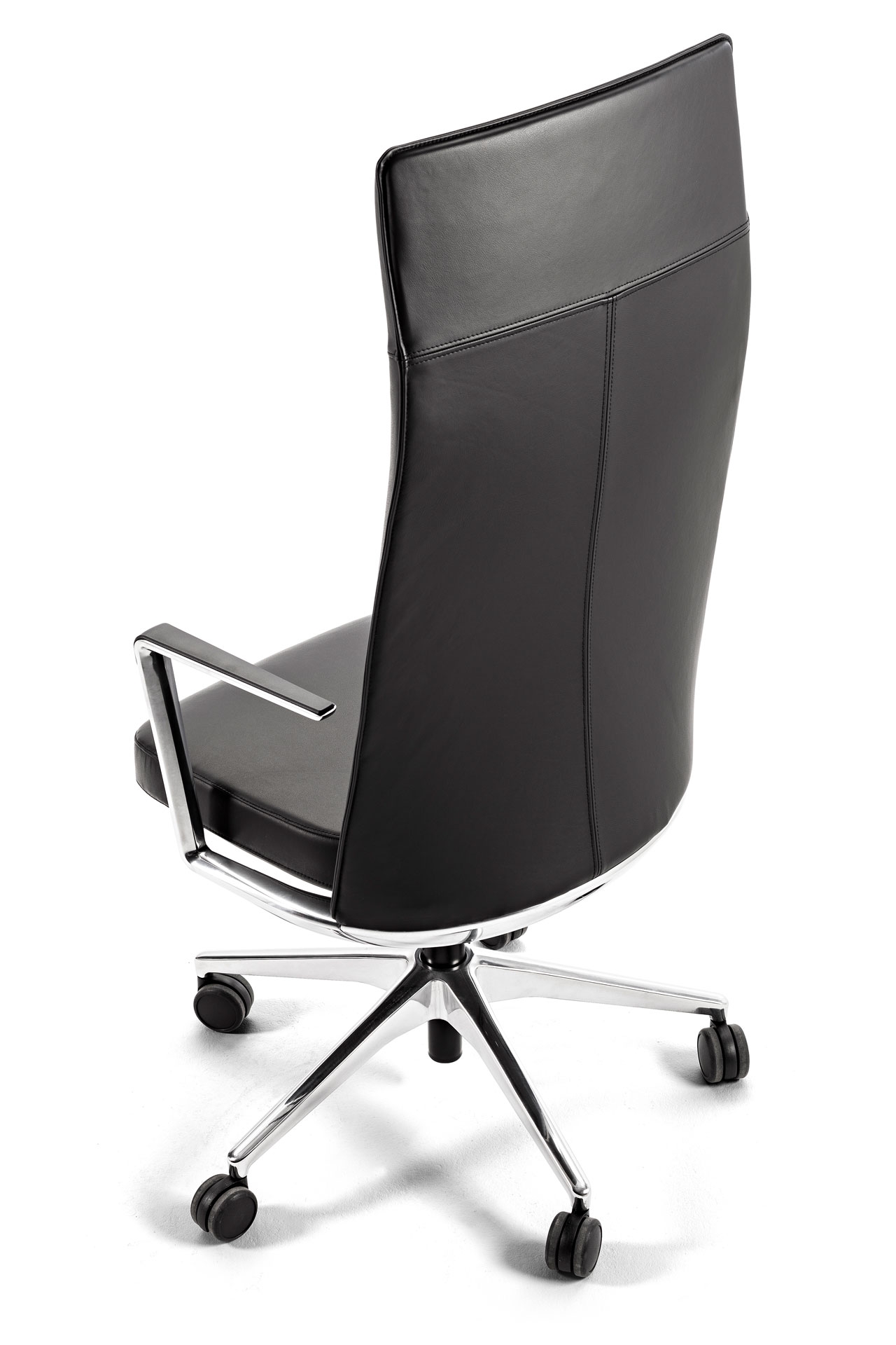 Cron Adjustable Swivel Executive Chair w/Headrest