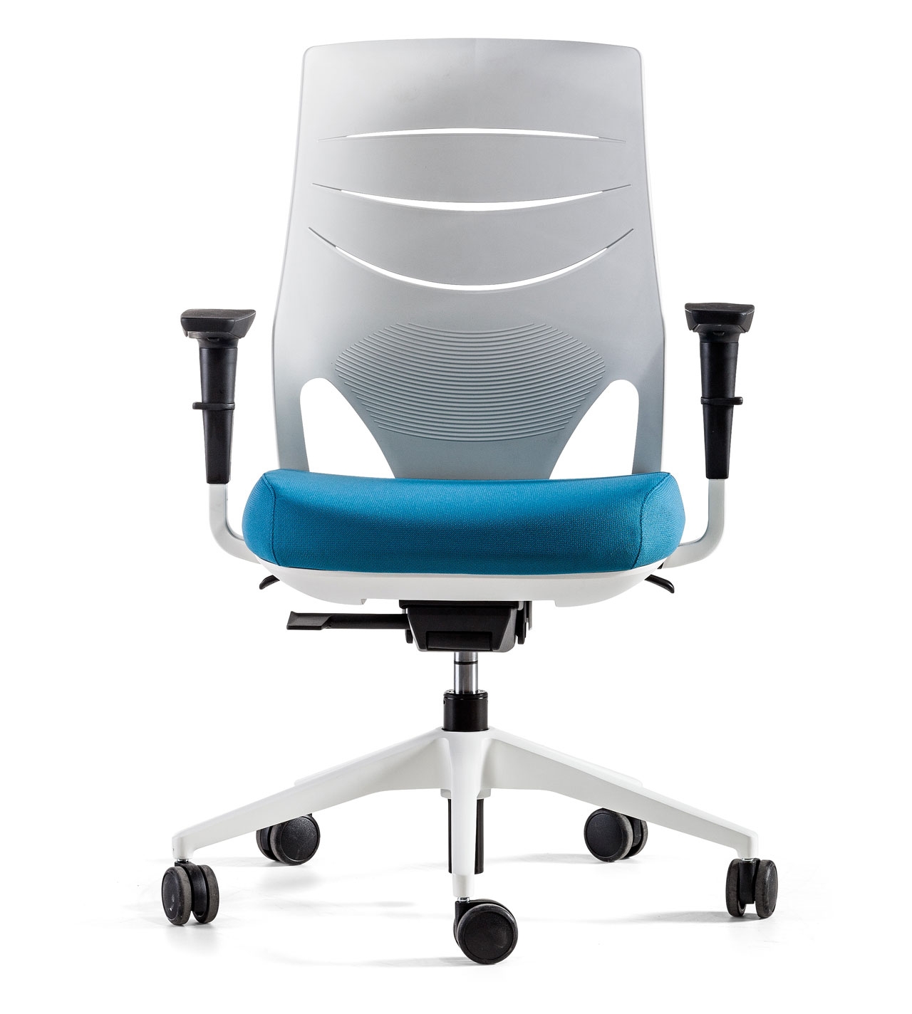 Efit 40 Adjustable Swivel Office Chair w/High Backrest & Synchro Mechanism