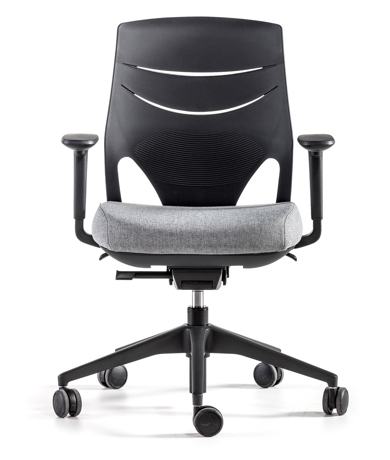 Efit 40 Adjustable Swivel Office Chair w/Medium Backrest & Synchro Mechanism