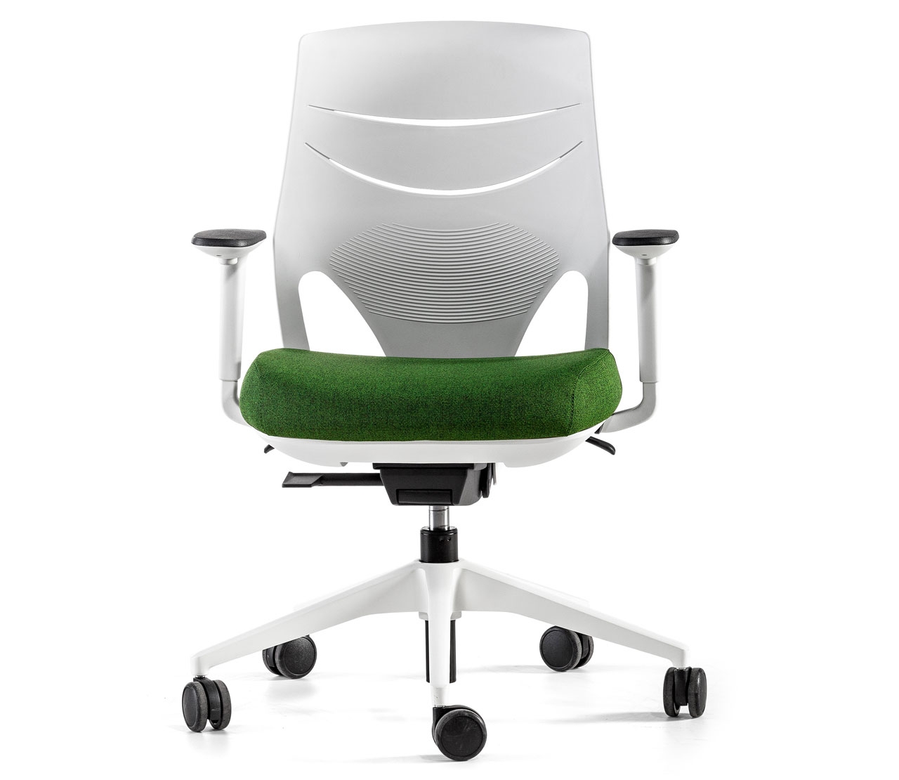 Efit 40 Adjustable Swivel Office Chair w/Medium Backrest & Synchro Mechanism