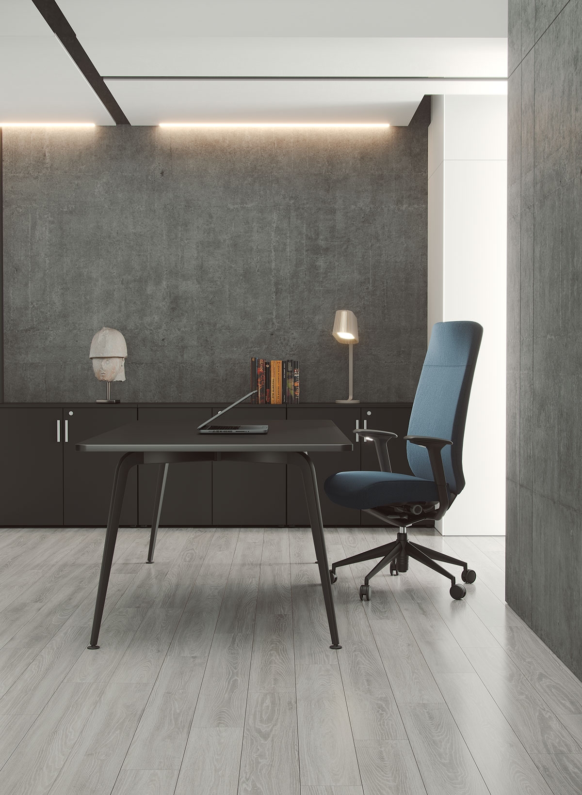 TNK Serie 20 Office Chair w/Headrest