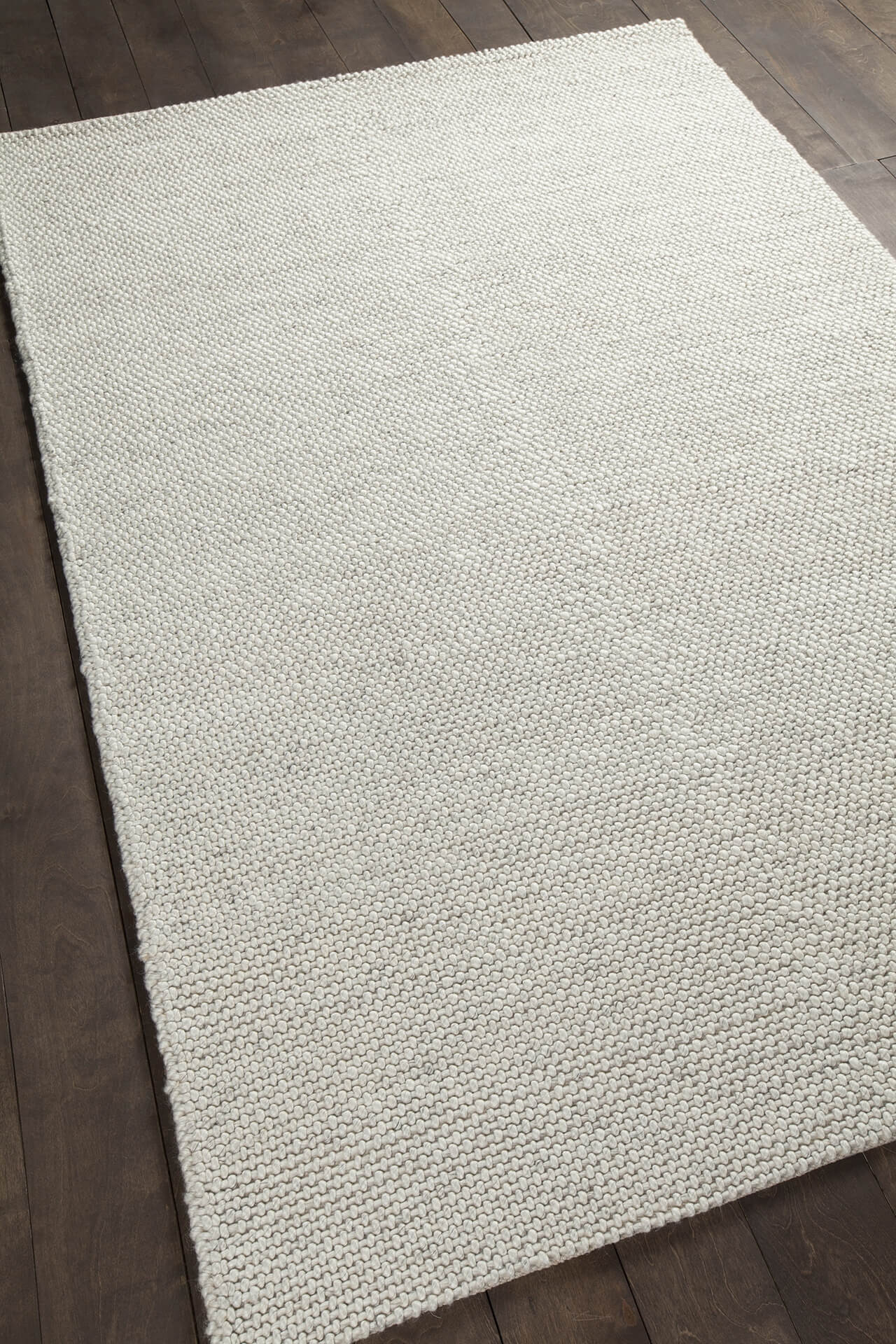 Sinatra Wool/Viscose Rectangular Handmade Rug, 9' x 13'