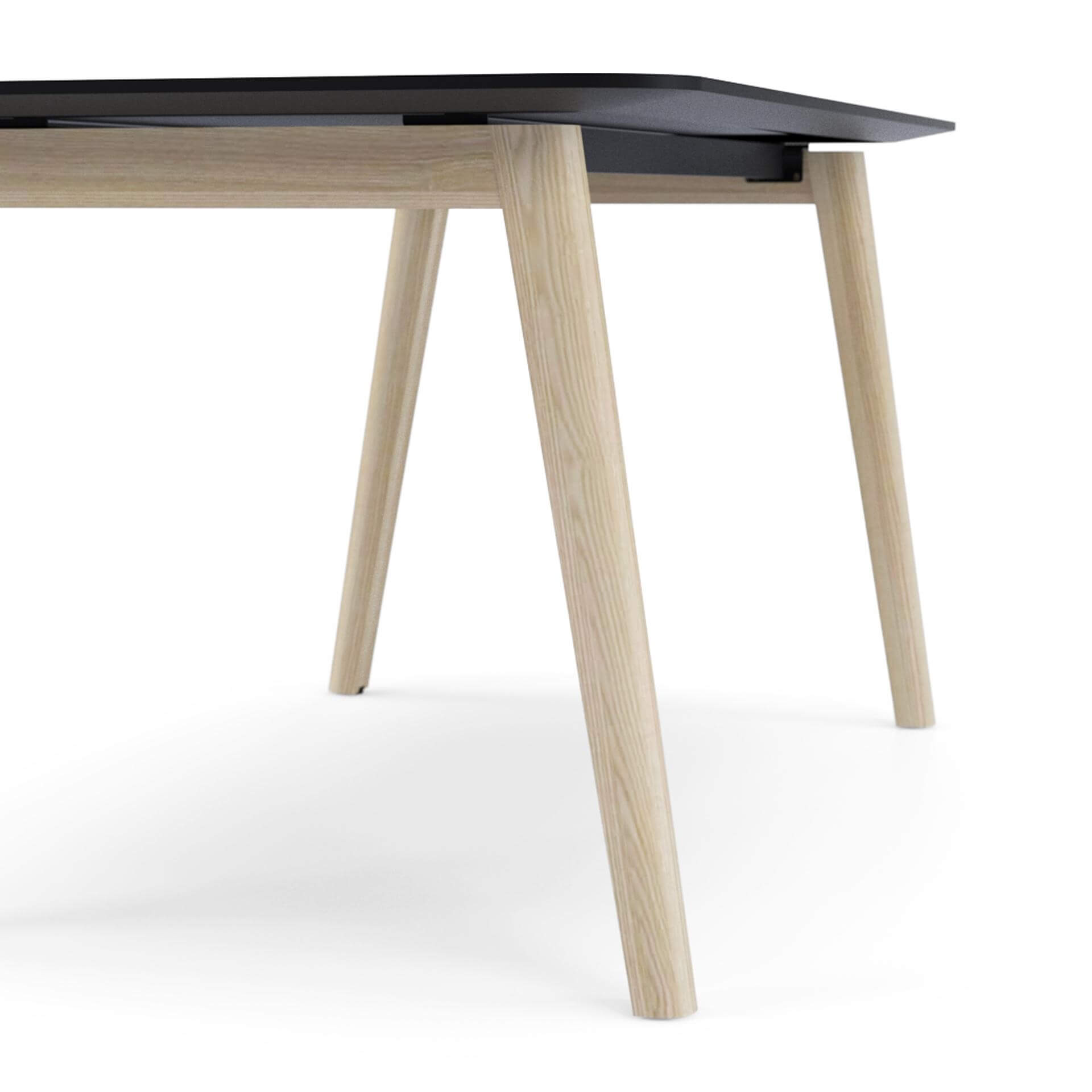 Nova Wood HPL D31.5" Office Single Desk w/Grommet