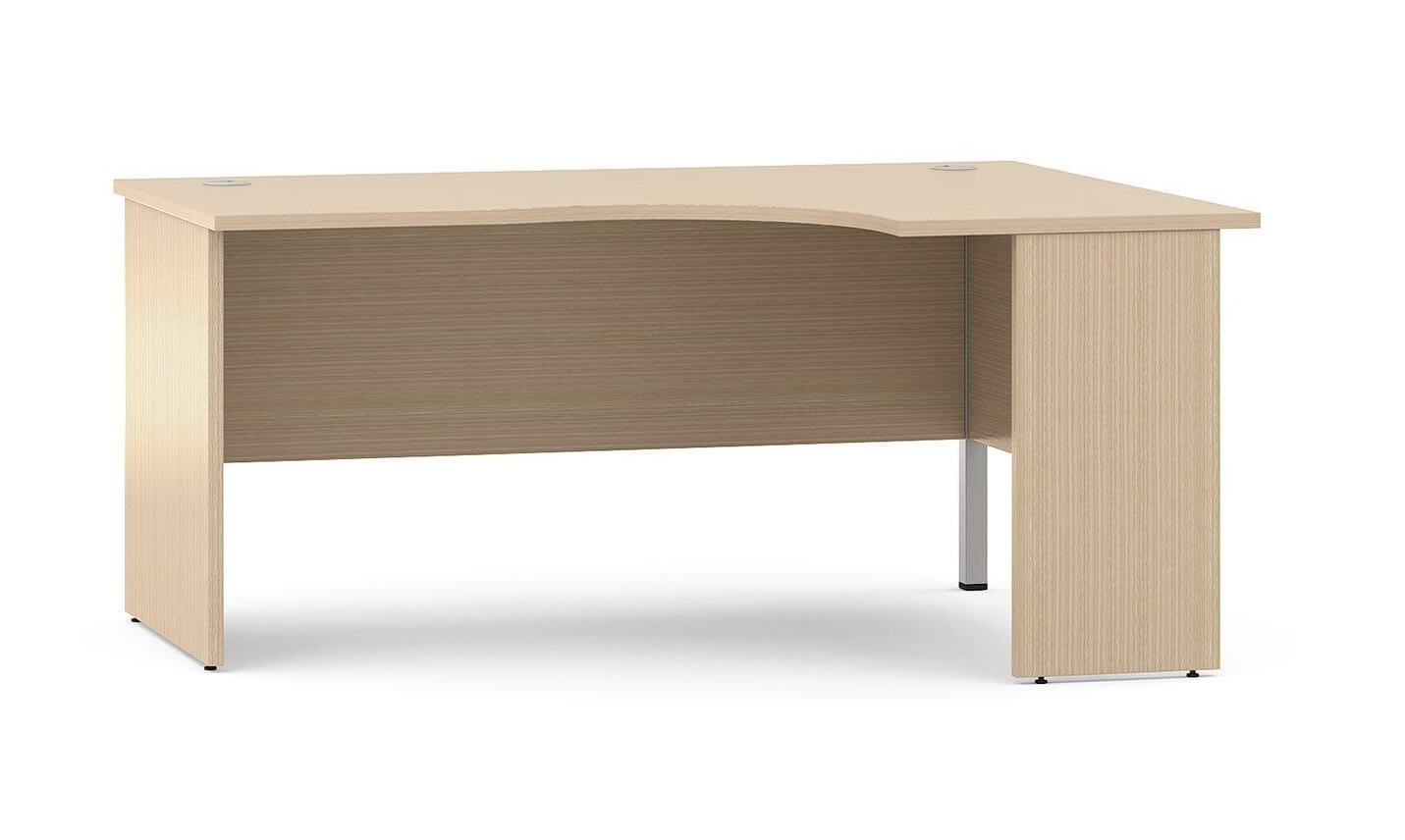 Optima Plus 55.1" Crescent Office Desk