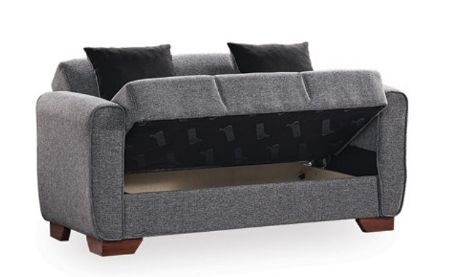 Sirius Polyester Convertible Living Room Set
