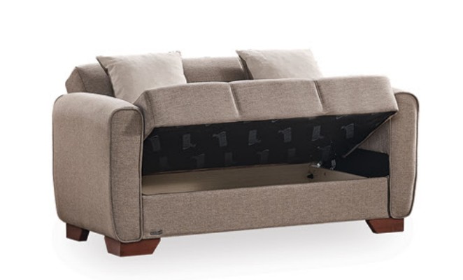 Sirius Polyester Convertible Living Room Set