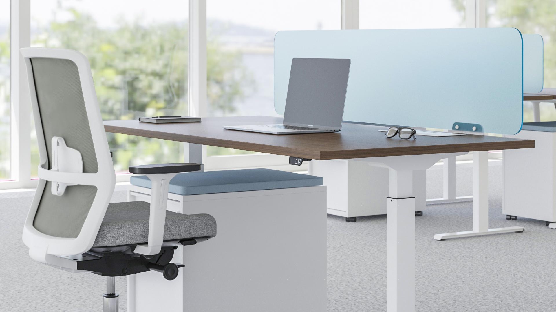 B-Active W63" Home/Office Sit-Stand Desk
