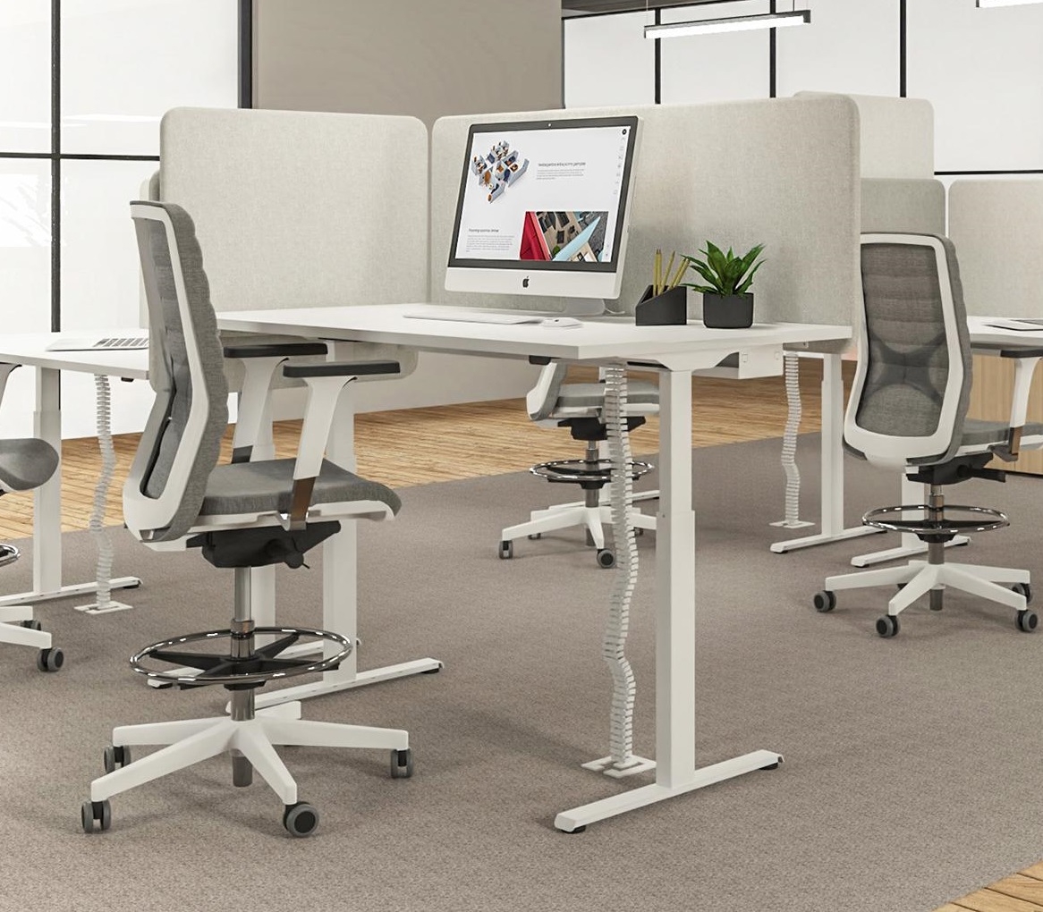 B-Active W55.1" Home/Office Sit-Stand Desk