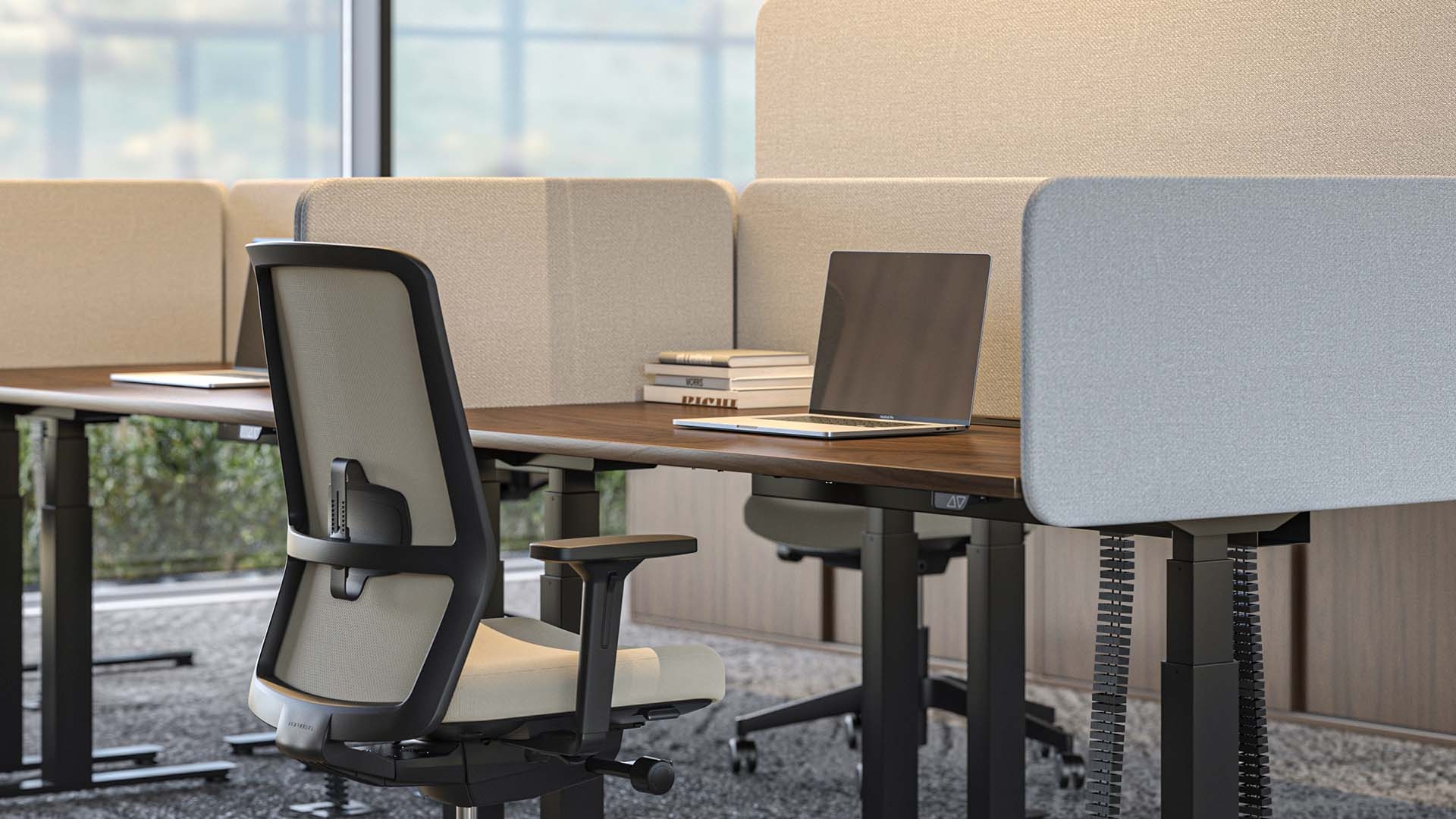 NARBUTAS Q-Active Adjustable Desk Designed for Working