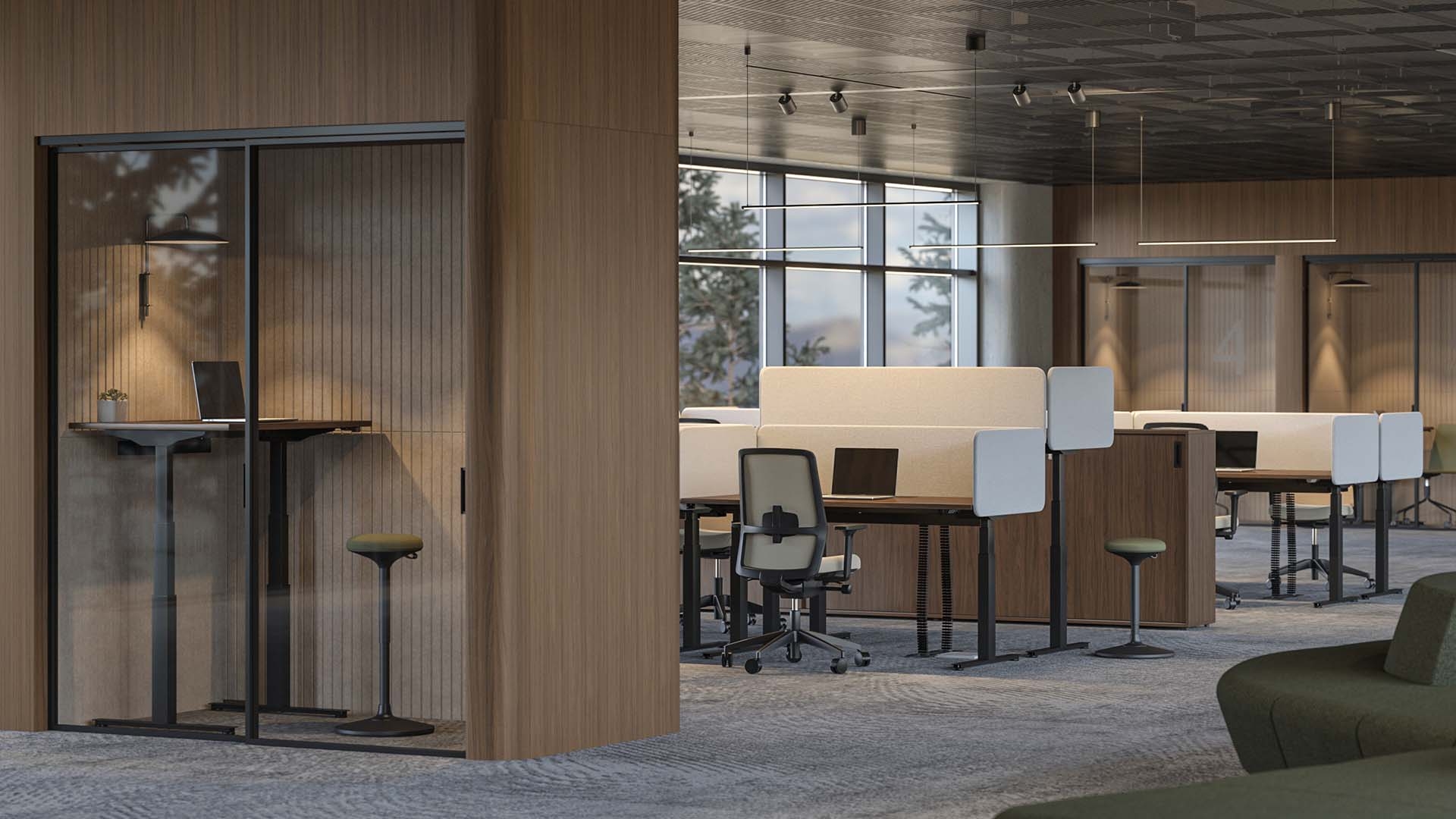 NARBUTAS Q-Active Adjustable Desk For Office Setup
