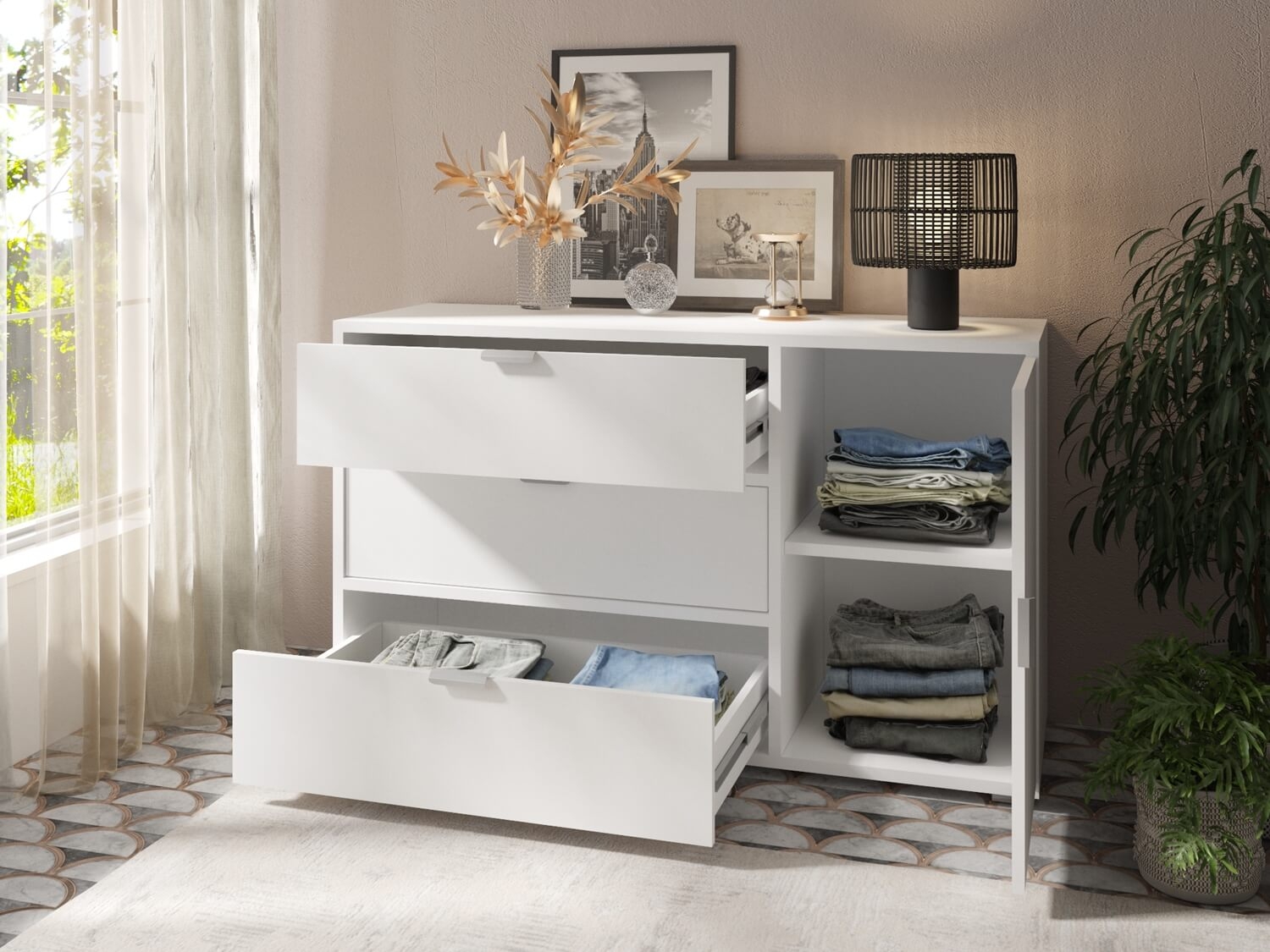 Shaker 53" Dresser