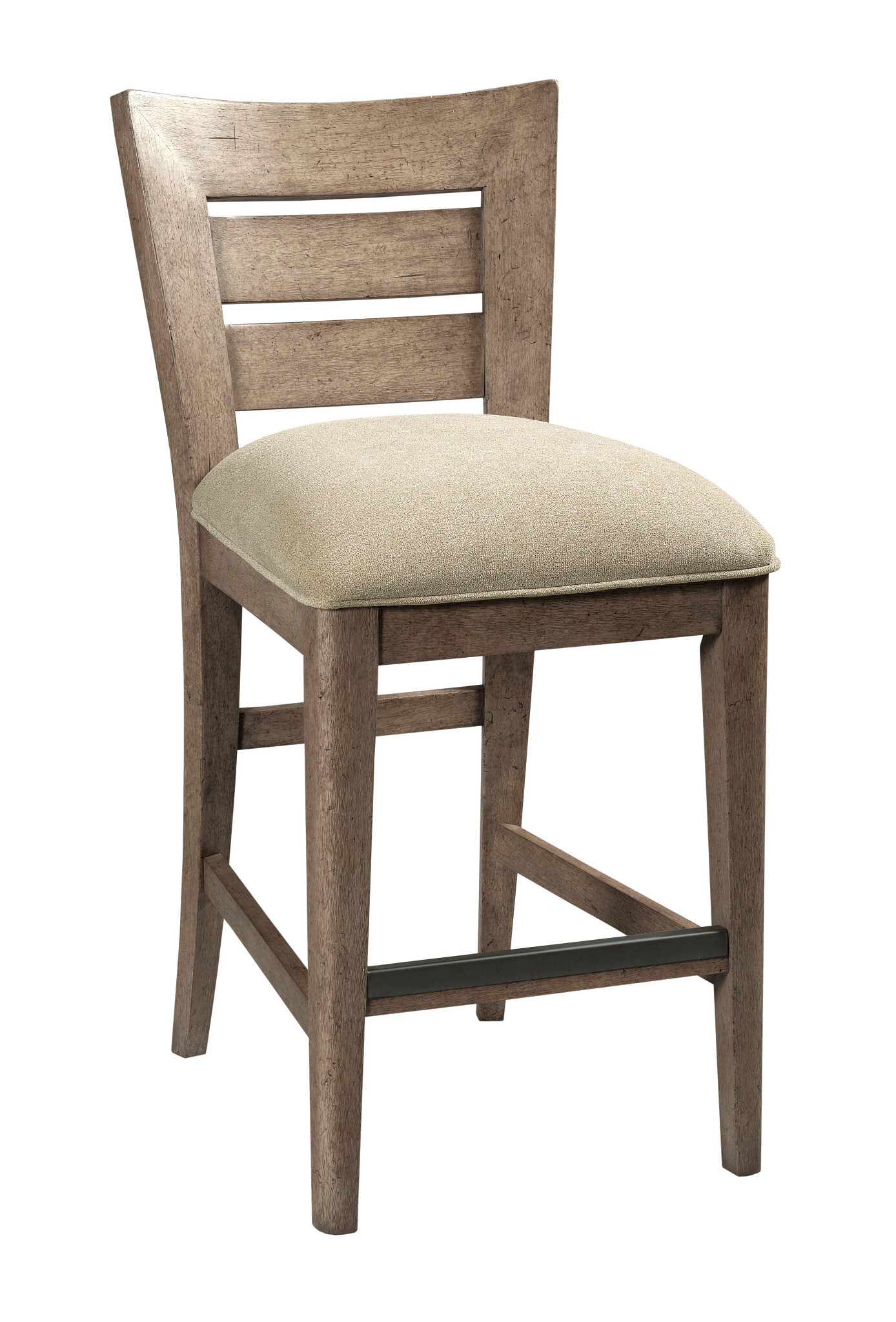 Skyline Performance Fabric/Wood Counter Height Set