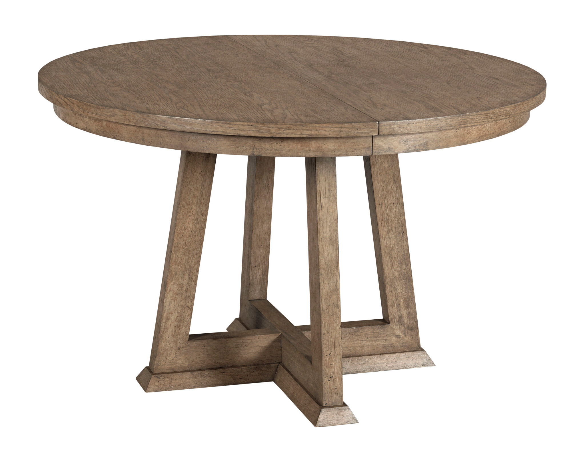 Skyline Knox Round Wood Extendable Dining Room Set