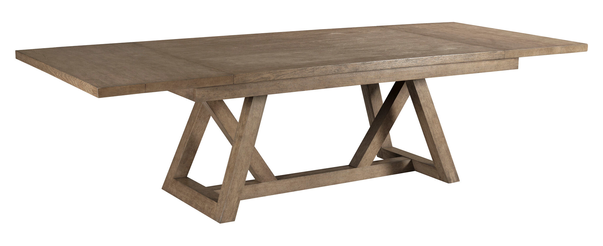 Skyline Lighthouse Rectangular Wood Extendable Dining Table