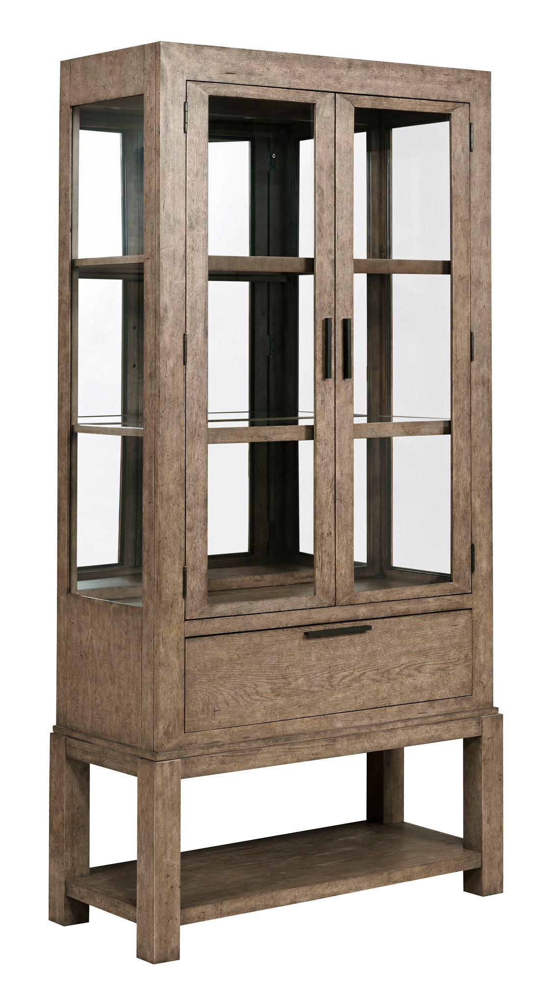 Skyline Knox Round Wood Extendable Dining Room Set