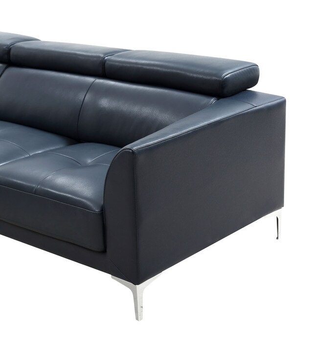 Right Arm Chaise Facing Smoke by Beverly Hills Furniture