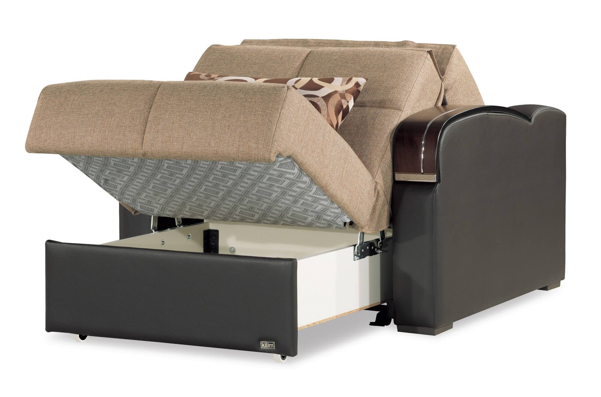 Sleep Plus Fabric/PU Living Room Set