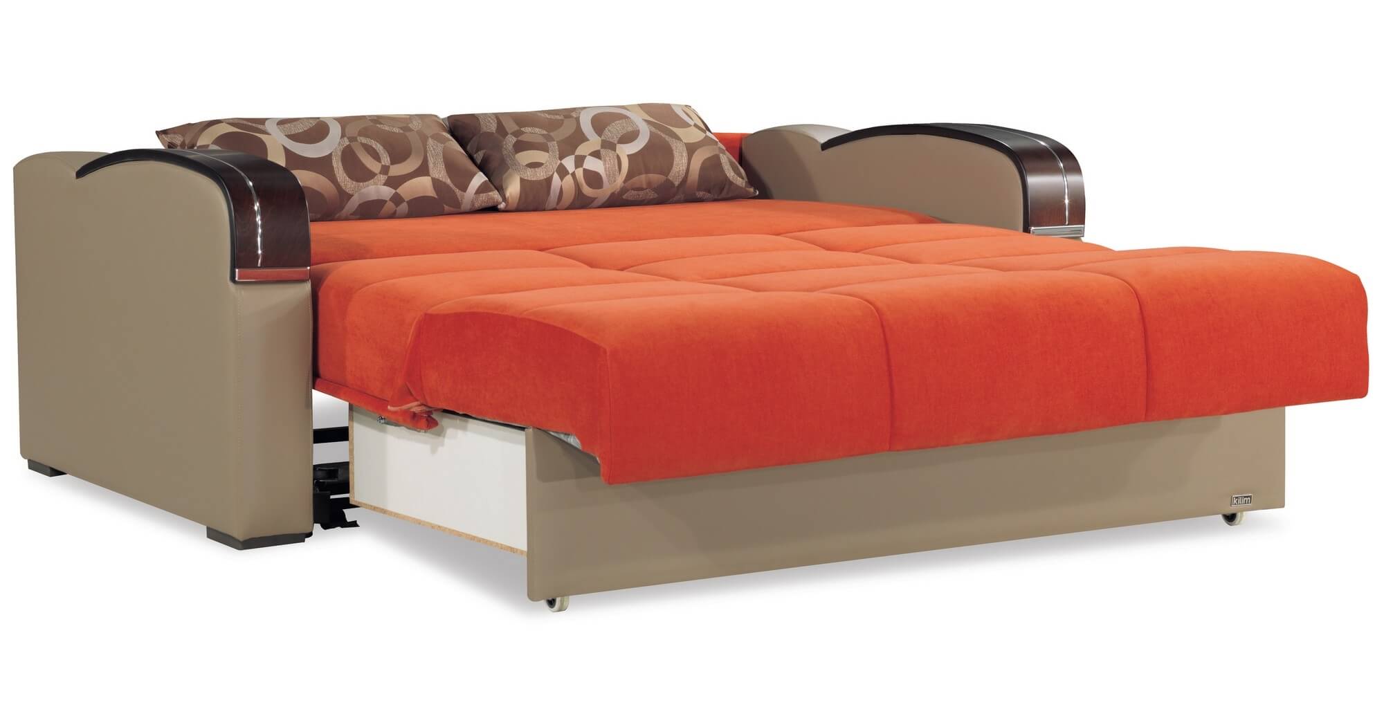 Sleep Plus Fabric/PU Living Room Set