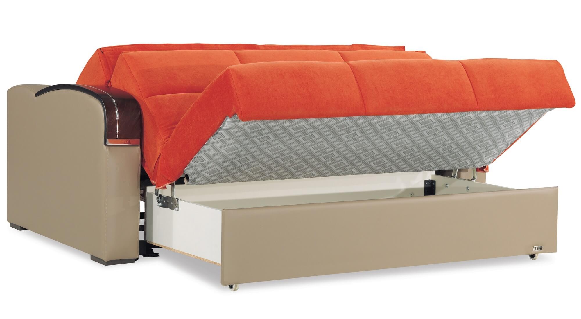 Sleep Plus Fabric/PU Living Room Set