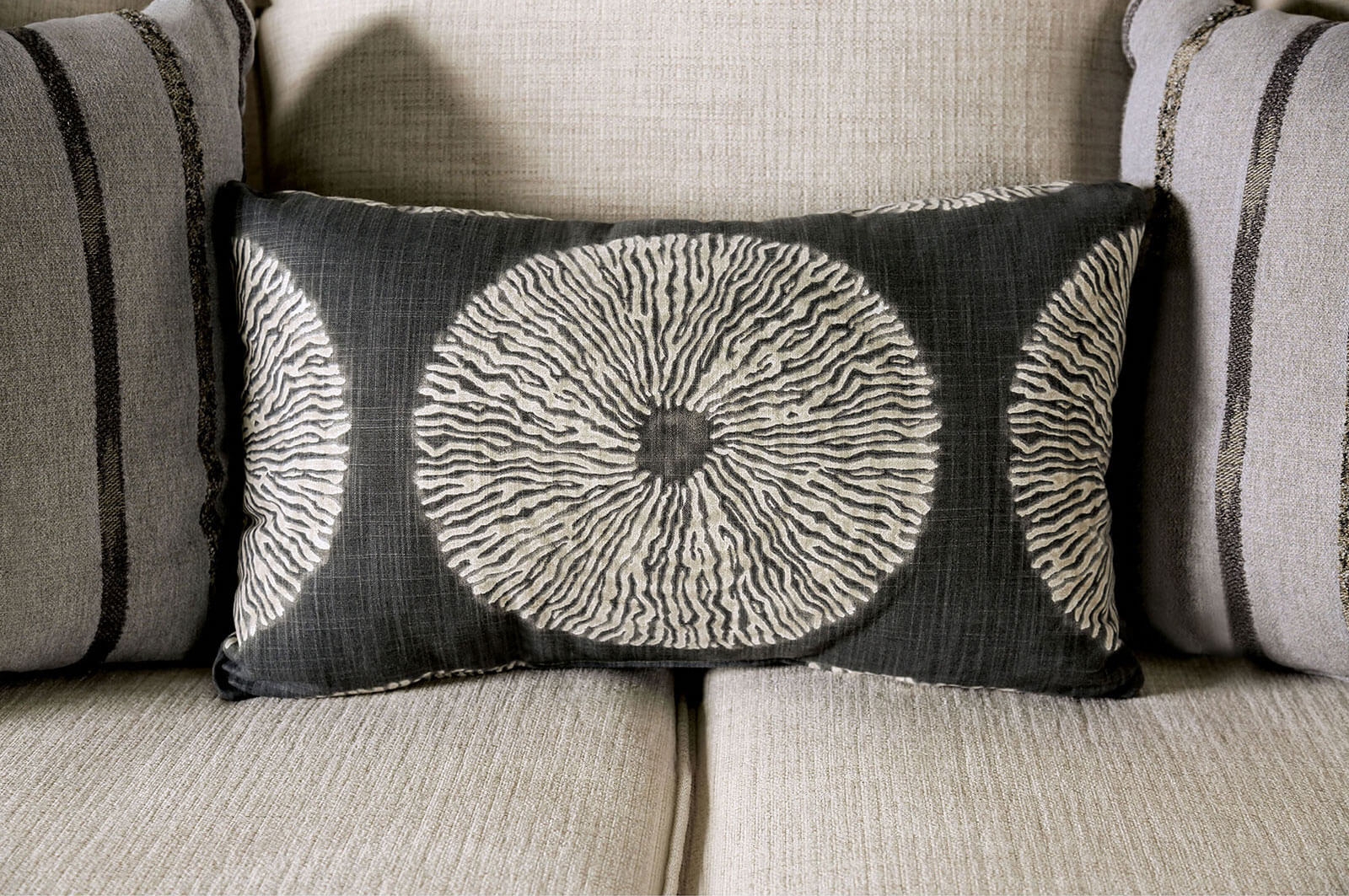 Germaine Chenille Fabric Loveseat