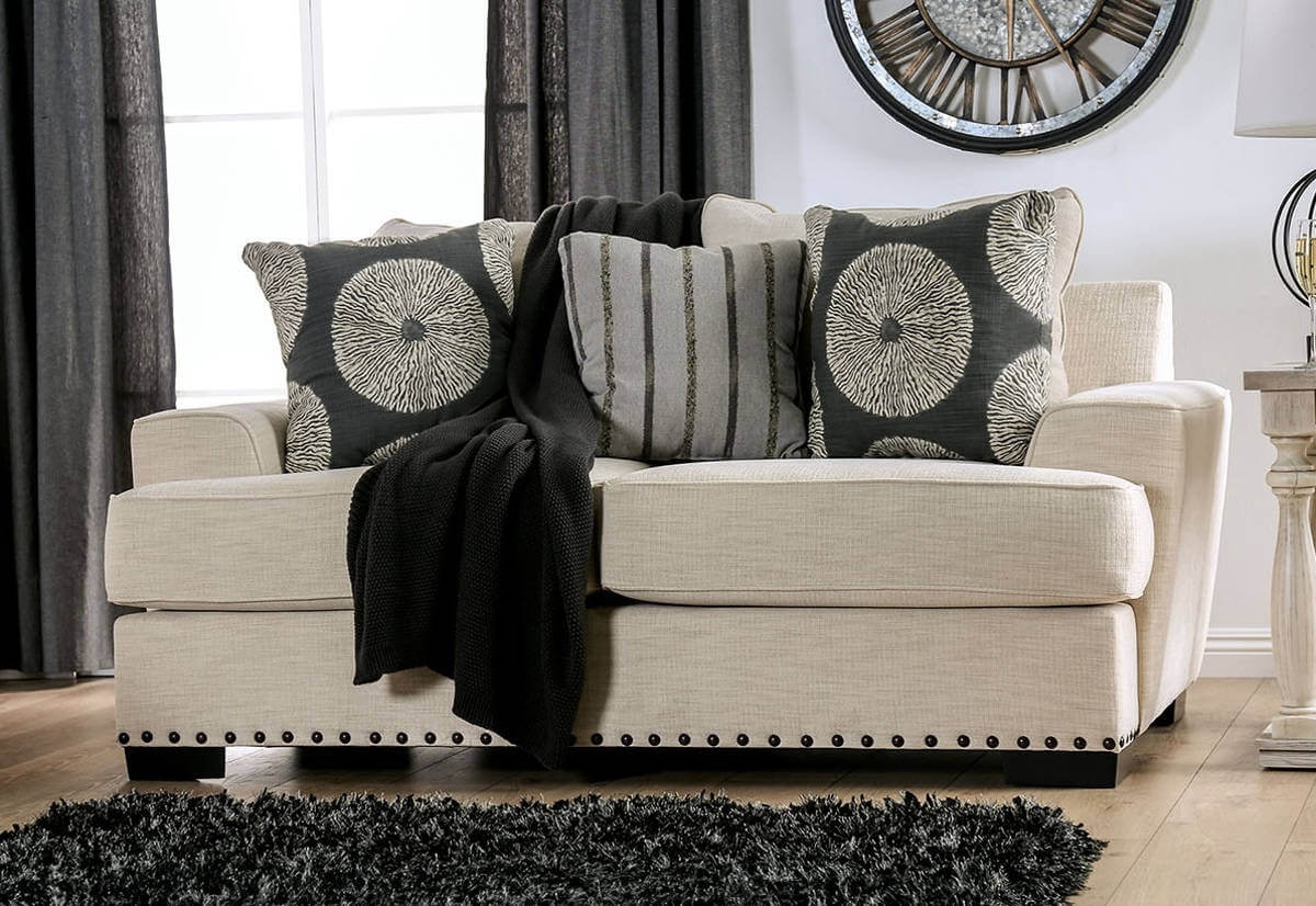 Germaine Chenille Fabric Loveseat