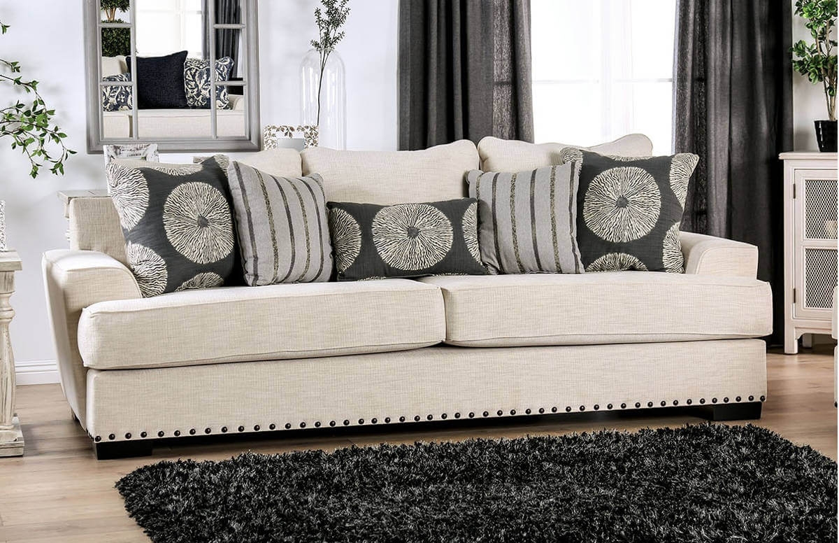 Germaine Chenille Fabric Sofa