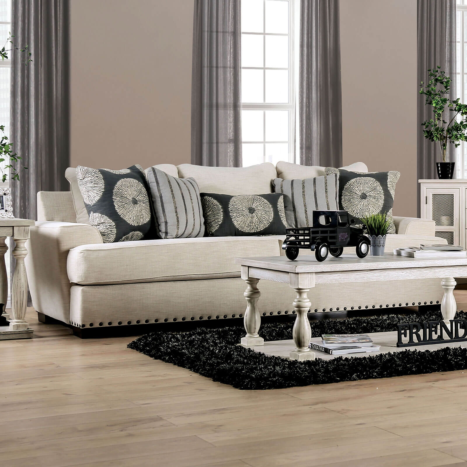 Germaine Fabric Living Room Set