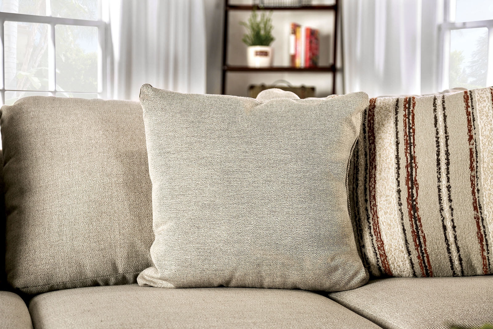 Castleton Fabric U-Shape Sectional Sofa